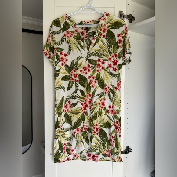 Tropical Vacation Dress with Sash - Picture 2 of 2